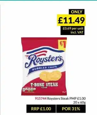 Musgrave MarketPlace Roysters Steak offer