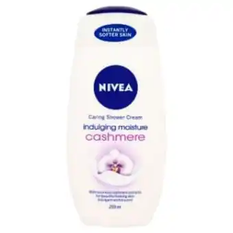 B&M Stores Nivea cashmere shower cream 250ml offer