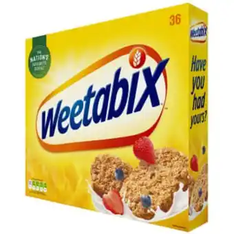 B&M Stores Weetabix 36's offer