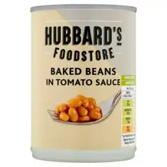 Sainsbury's Hubbard's foodstore baked beans in tomato sauce, 400g offer