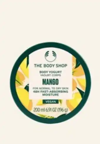 The Body Shop Mango body yogurt offer