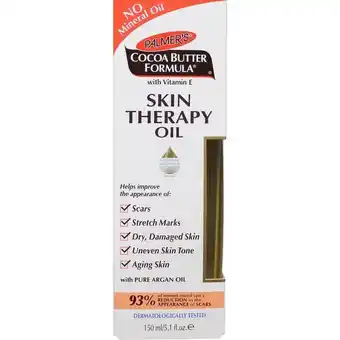 Palmer's cocoa butter formula skin therapy oil original