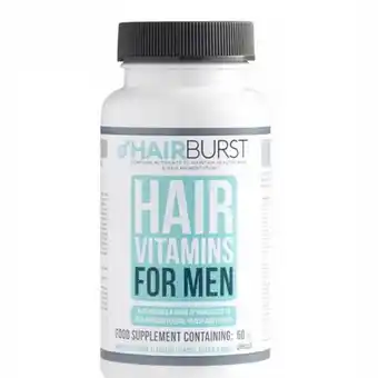 Lloyds Pharmacy Hairburst vitamins for men capsules offer