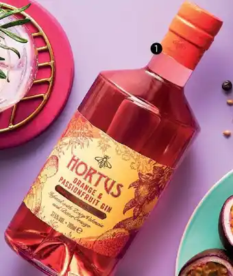 Lidl Hortus Orange & Passionfruit Gin 70cl. offer