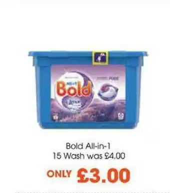 Centra Bold All-in-1 offer