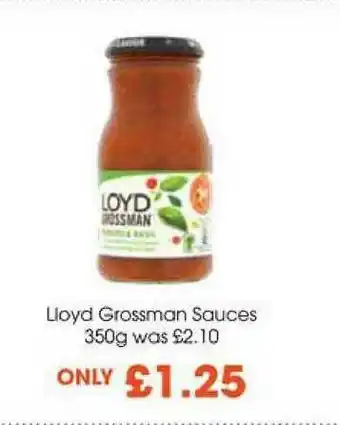 Centra Lloyd Grossman Sauces offer