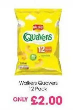 Centra Walkers Quavers 12 Pack offer