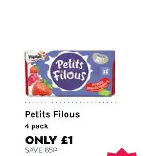 Petits Filous 4 Pack