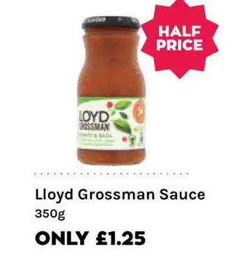 Lloyd Grossman Sauce 350g