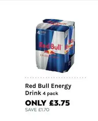 Red Bull Energy Drink 4 Pack