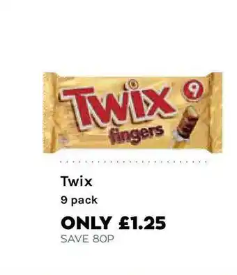 Twix 9 Pack