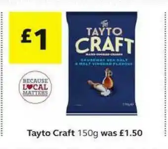 SuperValu Tayto Craft offer