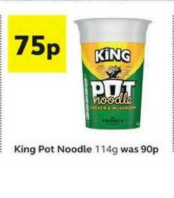 SuperValu King Pot Noodle offer