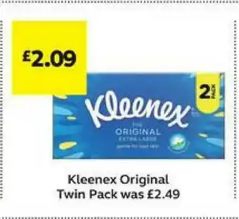 SuperValu Kleenex Original Twin Pack offer