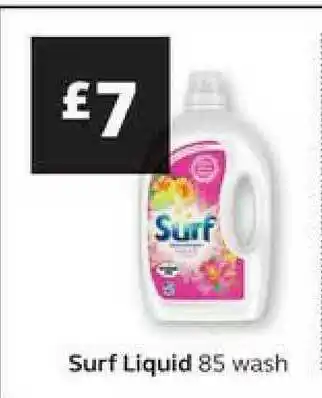 SuperValu Surf Liquid 85 Wash offer