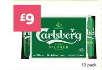 SuperValu Carlsberg Pilsner offer