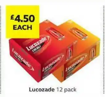 SuperValu Lucozade 12 Pack offer