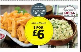 SuperValu Supervalu Butcher Mix & Match offer