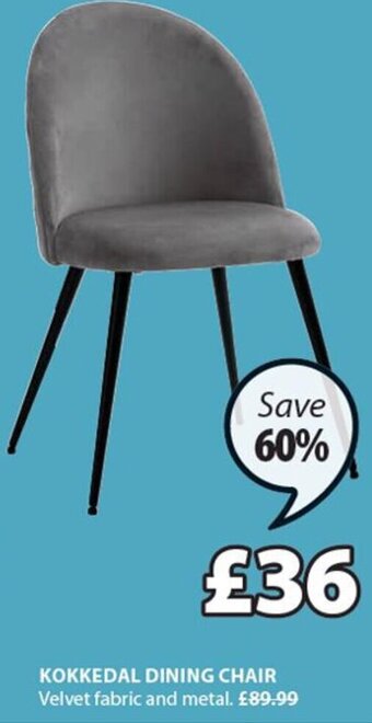 JYSK Kokkedal Dining Chair offer