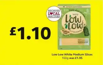SuperValu Low Low White Medium Slices offer