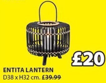 JYSK Entita Lantern offer