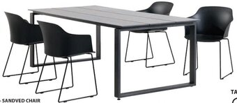 JYSK Kopervik Garden Table + Sandved Chair offer