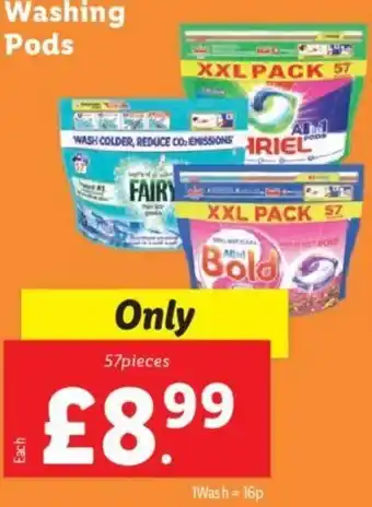 Lidl Washing Pods offer