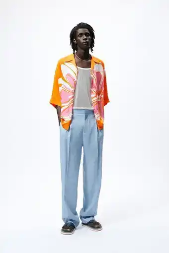 ZARA Floral print shirt - limited edition offer