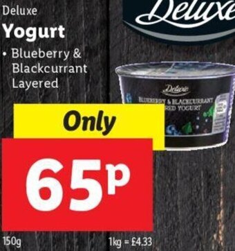 Lidl Yogurt 150g offer