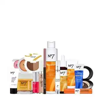 Boots No7 summer glow beauty bundle offer