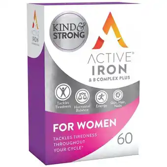 Lloyds Pharmacy Active iron & b-complex plus for women offer