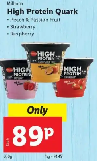 Lidl High Protein Quark 200g offer