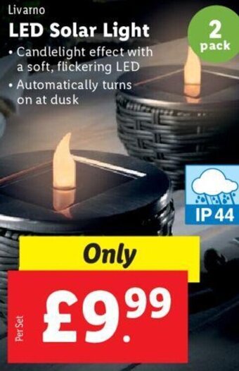 Lidl LED Solar Light offer
