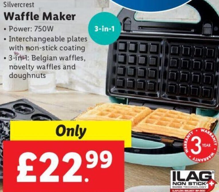 waffle maker lidl