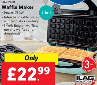 Lidl Waffle Maker offer