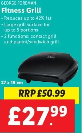 Lidl Fitness Grill offer