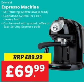 Lidl Espresso Machine offer