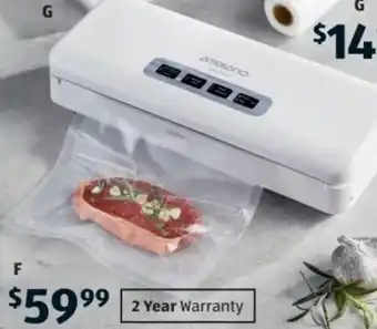 Aldi Vacuum Food Sealer offer