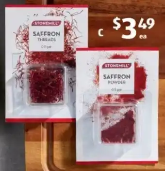 Aldi Saffron Threads or Powder 0.5g offer