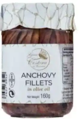 Aldi Gran Costera Anchovy Fillets In Olive Oil 160g offer