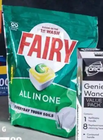 Aldi Fairy Dishwashing Tablets 64pk offer