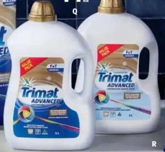 Aldi Trimat Advanced Laundry Liquid 4L offer