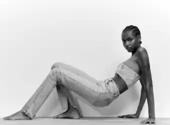 ZARA Split-hem slim jeans offer