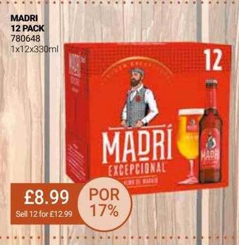 Bestway Madri 12 pack offer