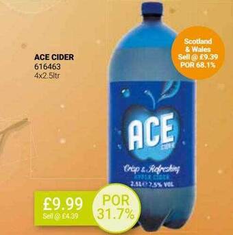 Bestway Ace cider offer