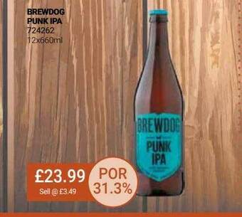 Bestway Brewdog punk ipa offer