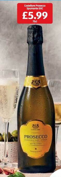 Aldi Costellore prosecco spumante doc offer