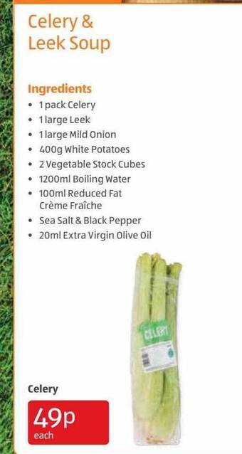 Aldi Celery offer