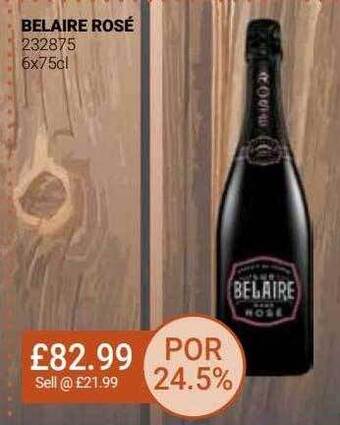 Bestway Belaire rosé offer