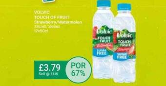 Bestway Volvic touch of fruit offer